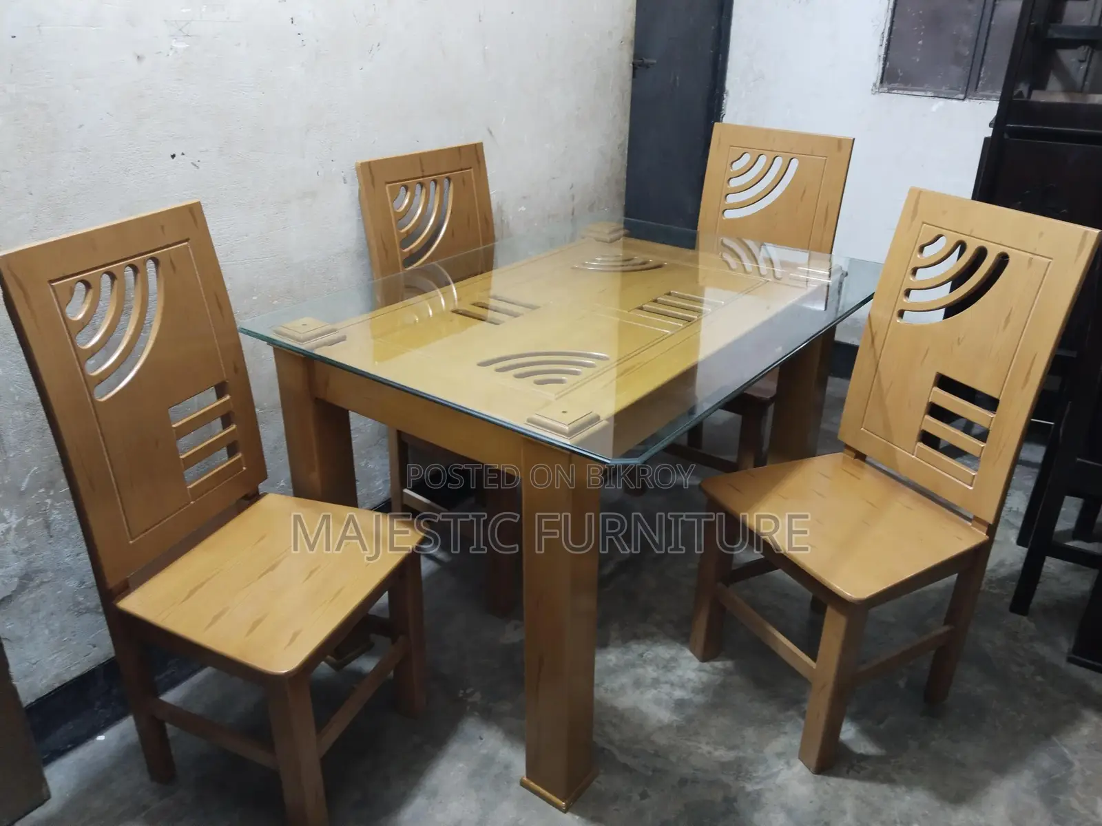 ডাইনিং সেট ৪ চেয়ার। মডেল # ৪১২৪