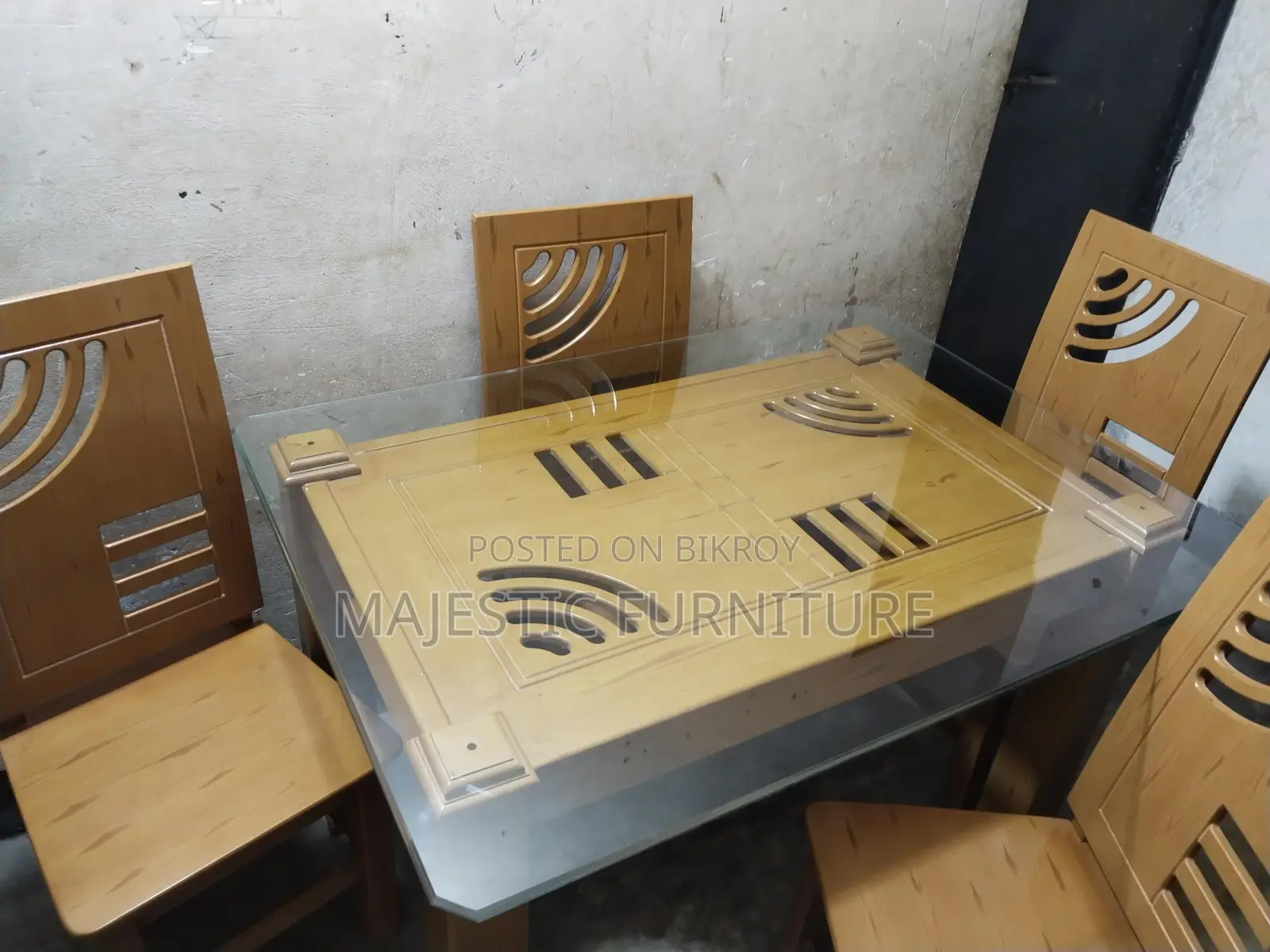 ডাইনিং সেট ৪ চেয়ার। মডেল # ৪১২৪