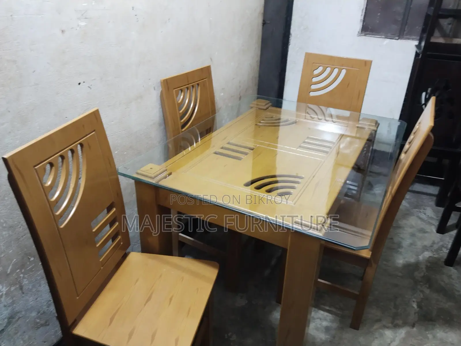 ডাইনিং সেট ৪ চেয়ার। মডেল # ৪১২৪