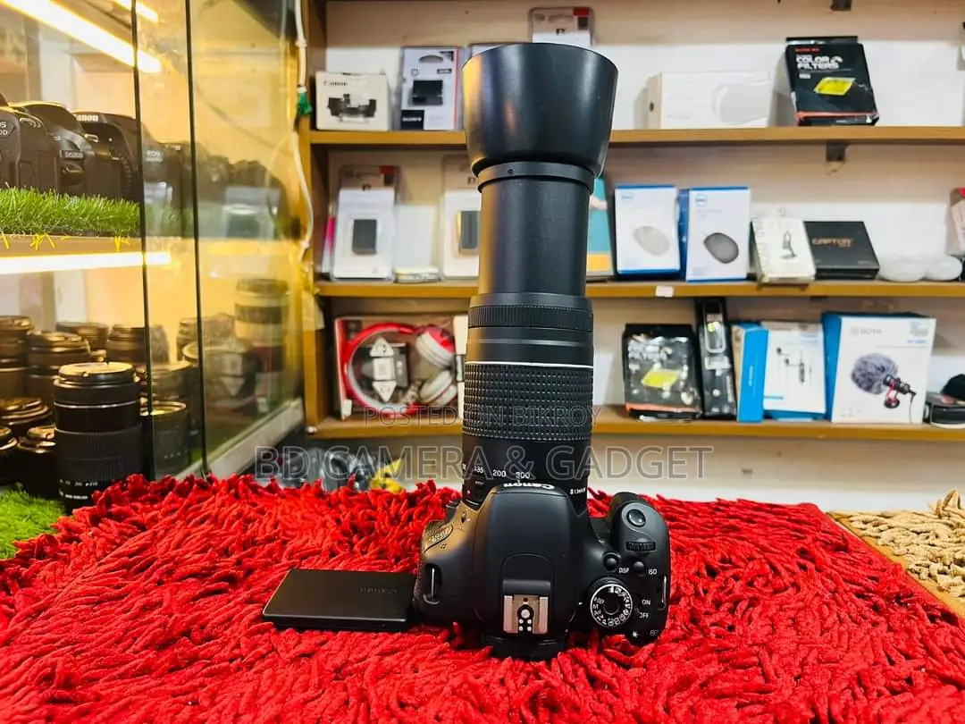 Canon 600D 75-300 zoom lens..