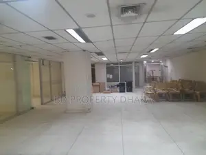 6100 Sqft Semi-furnished Open Commercial Space for Rent in Banani