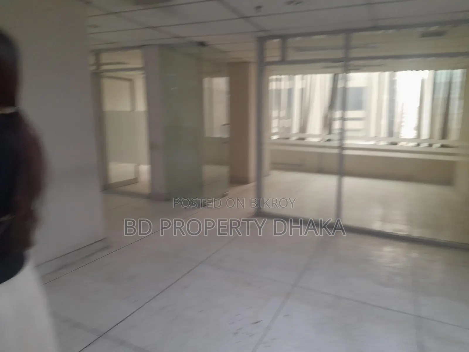6100 Sqft Semi-furnished Open Commercial Space for Rent in Banani