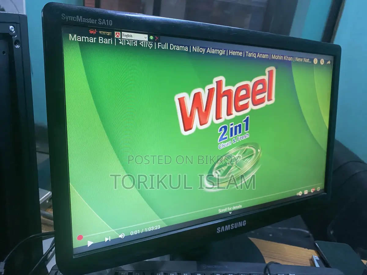 19 Inch Monitor //full UHD Video Quality