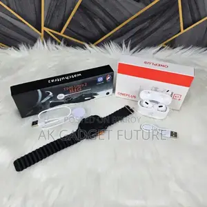T900 Ultra 2 One Plus Air Pods Pro Combo