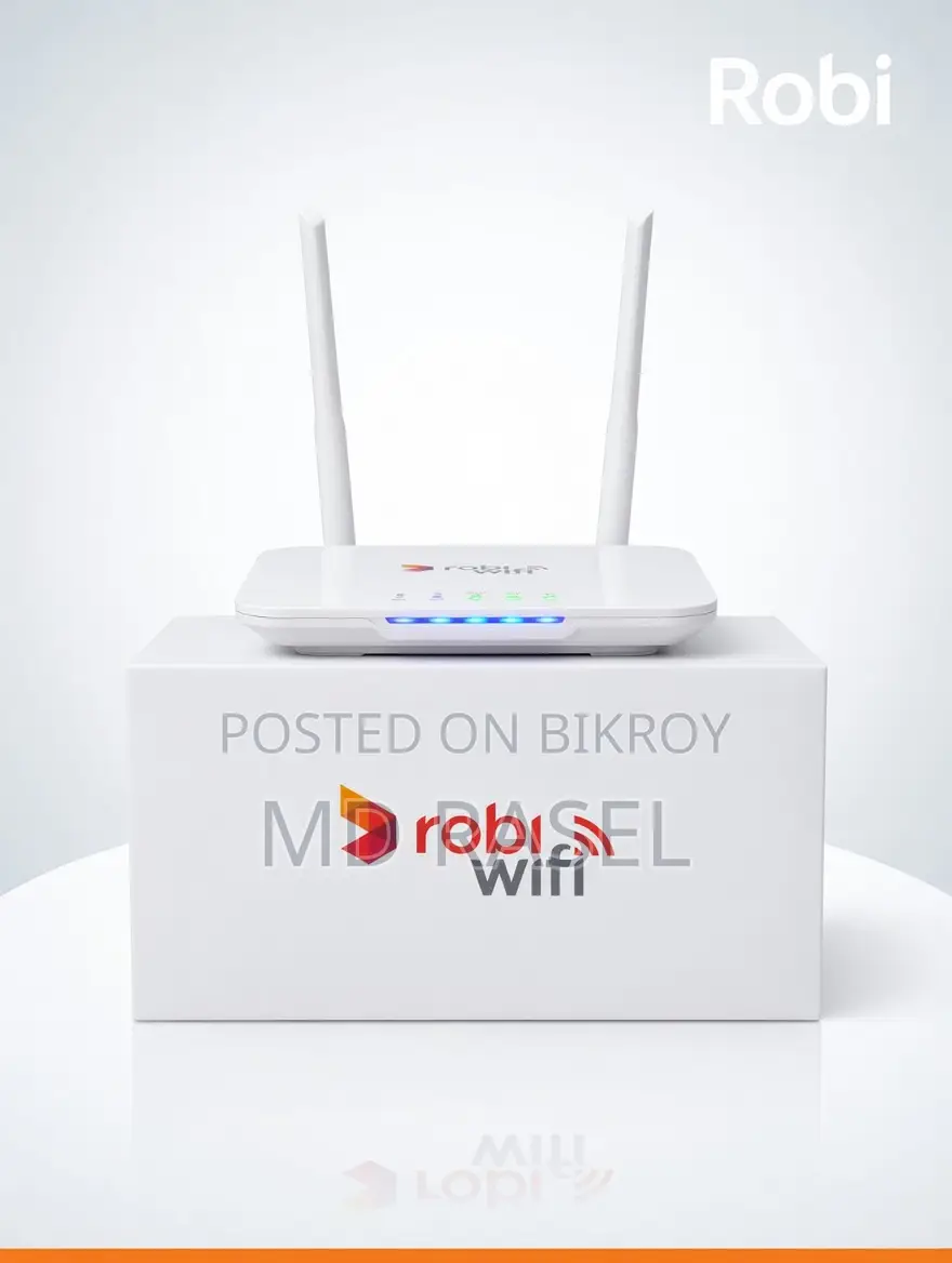 Robi WiFi Router Model (4G LTE) + 3 Hours Battery Backup