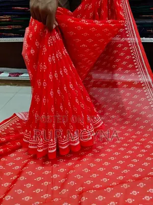 Chanderi Silk Saree with Blouse Piece