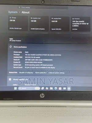 HP i5 11th Gen Laptop
