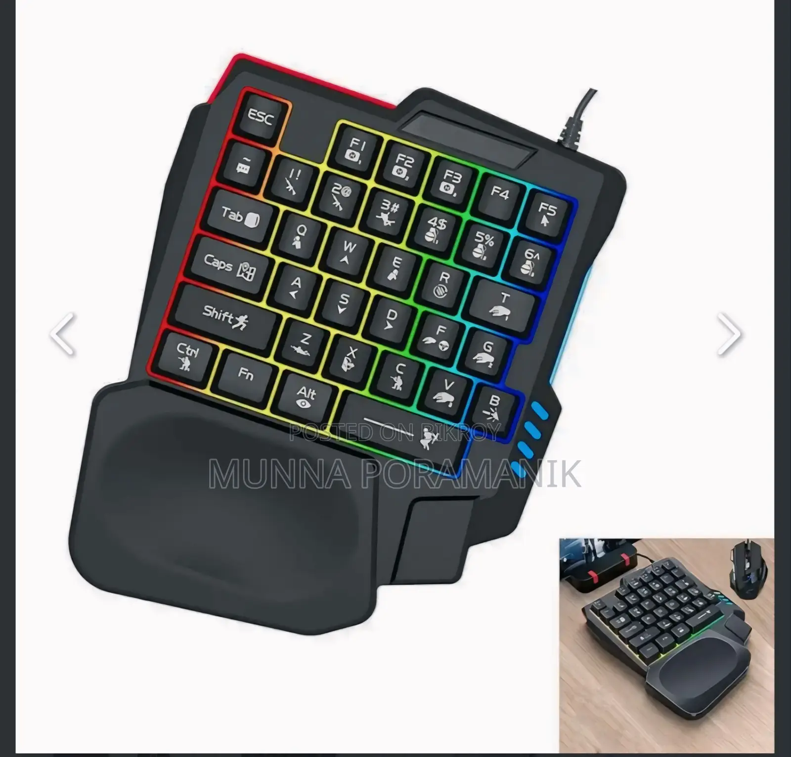 5 In 1 Mobile Gaming Combo Pack Mk 500