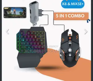 5 In 1 Mobile Gaming Combo Pack Mk 500