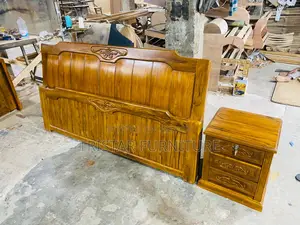 Teak Wood Bed BL134F