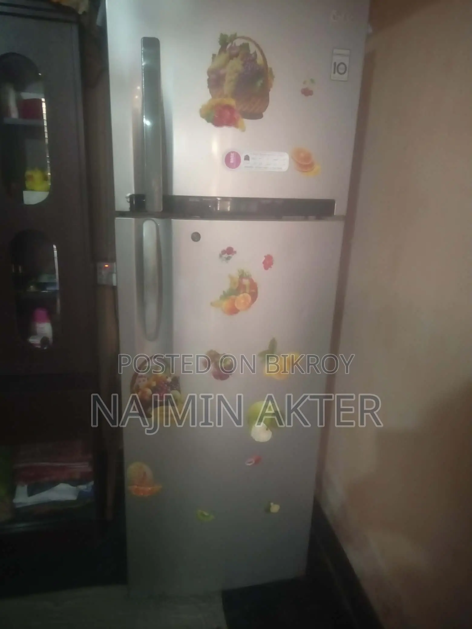 LG refrigerator, 6/7 yrs used