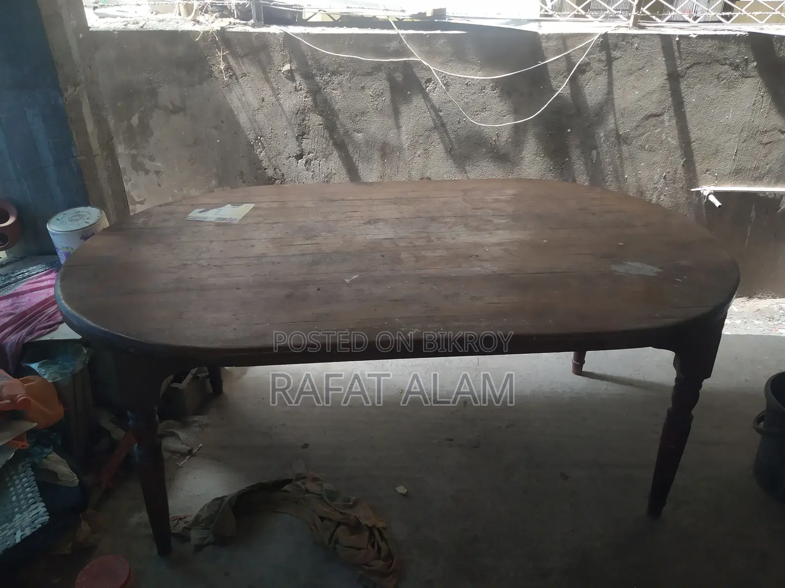 ডাইনিং টেবিল শেগুন কাঠ