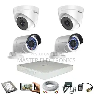 HIkvision 04 Camera , Package