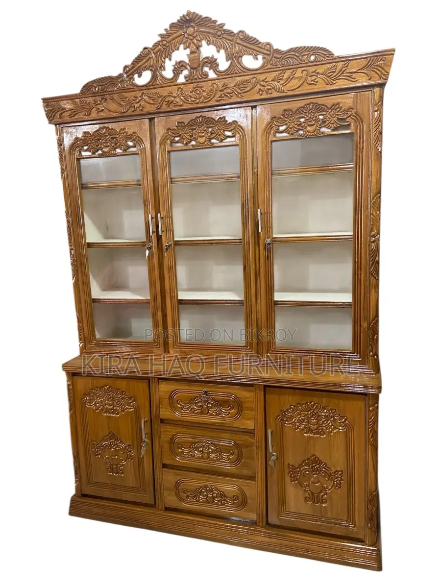 Original Chittagong Teak Wood Cabinet on 1-Year EMI