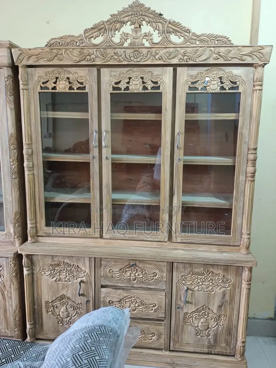 Original Chittagong Teak Wood Cabinet on 1-Year EMI