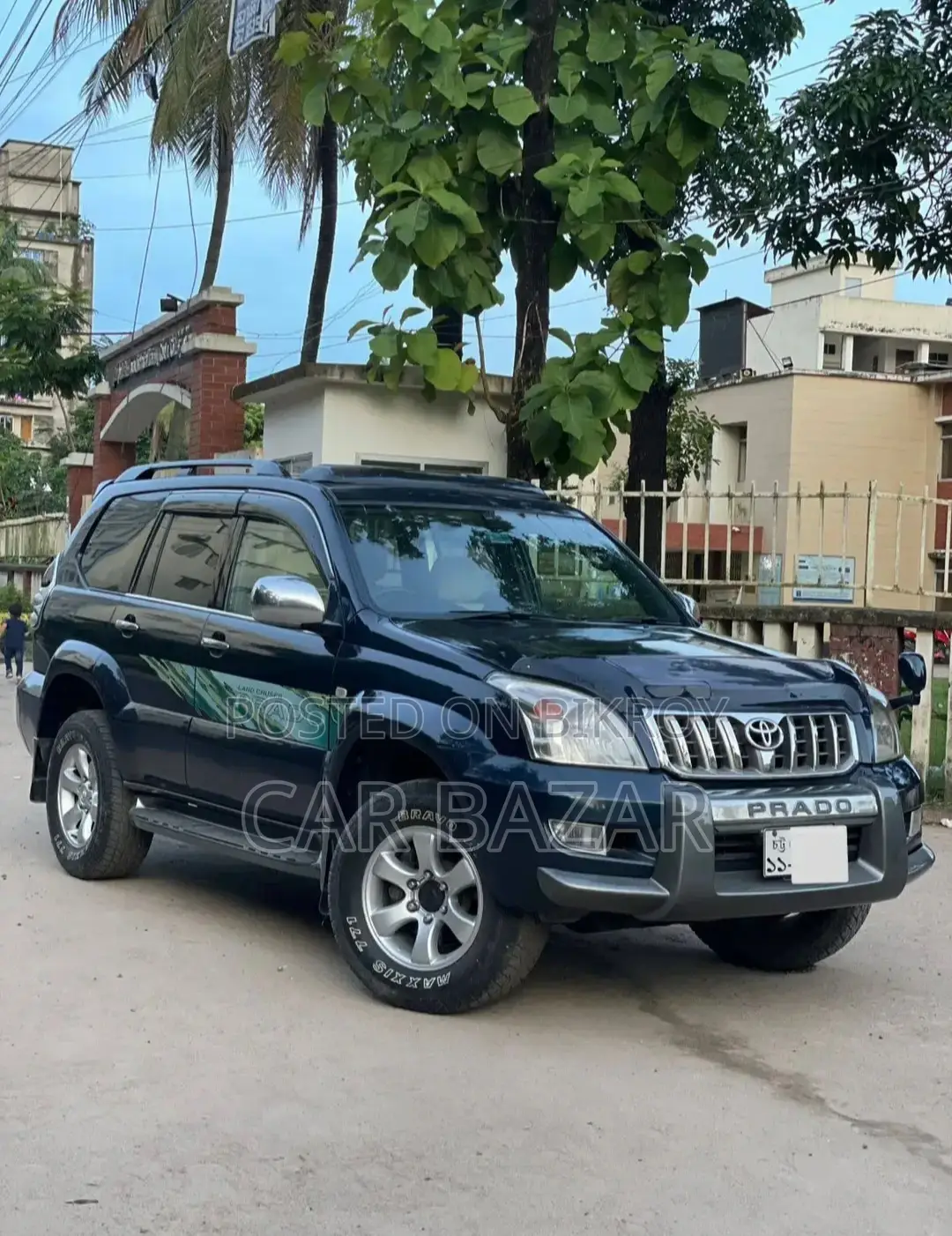 টয়োটা ল্যান্ড ক্রুজার প্রাডো ২.৭ ৫-দরজা ২০০৩ নীল