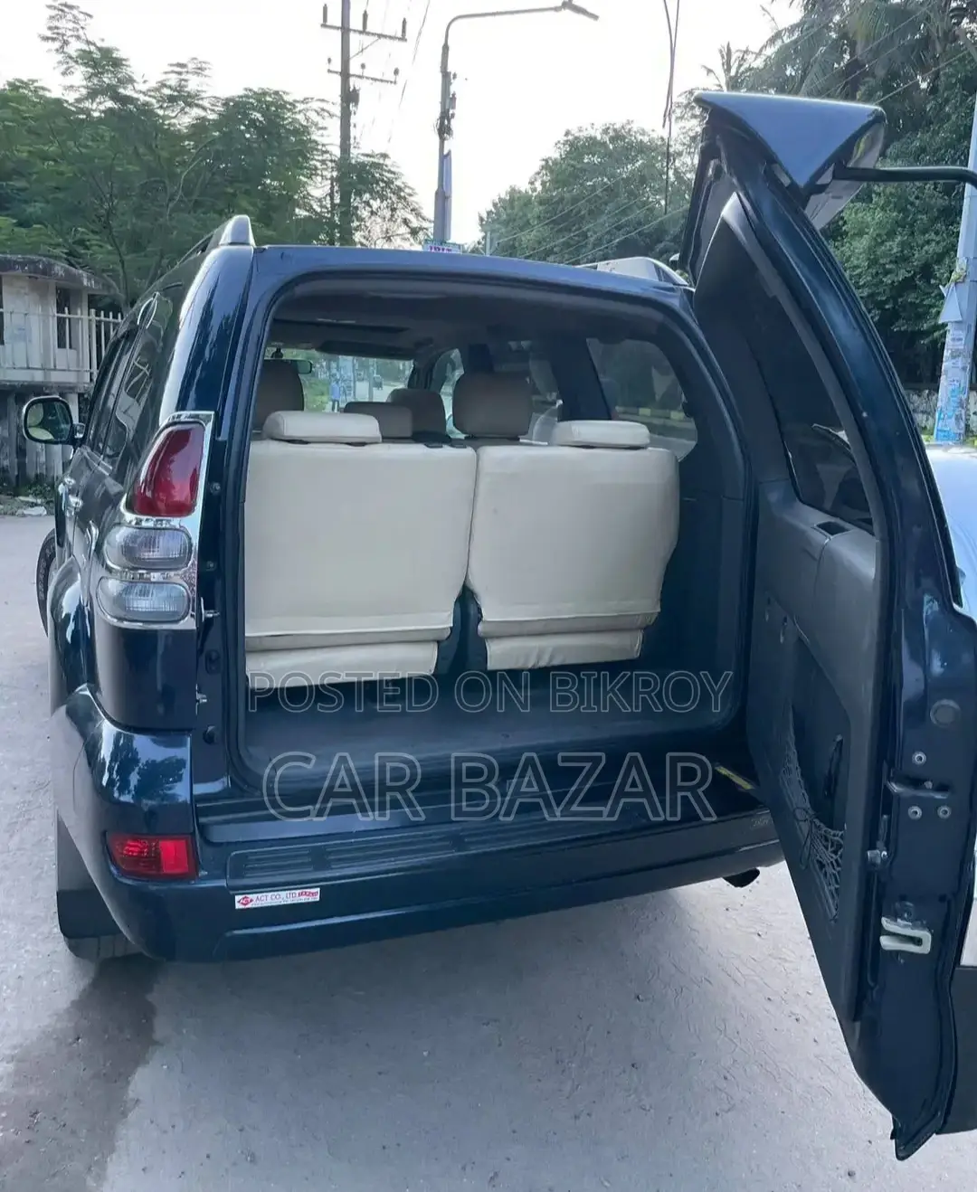 টয়োটা ল্যান্ড ক্রুজার প্রাডো ২.৭ ৫-দরজা ২০০৩ নীল