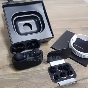 Airpods Pro 2nd Gen Replica Black/white One with Box Without
