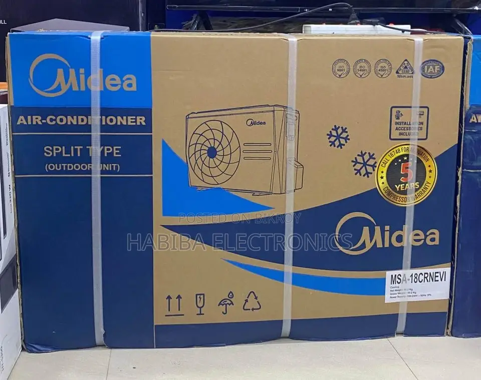 Media 1.5 Ton Non-Inverter Air Condition With Official Warranty