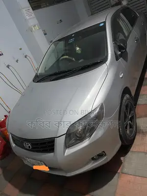 Toyota Axio silver 2010