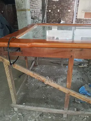 A Glass Carrom Board