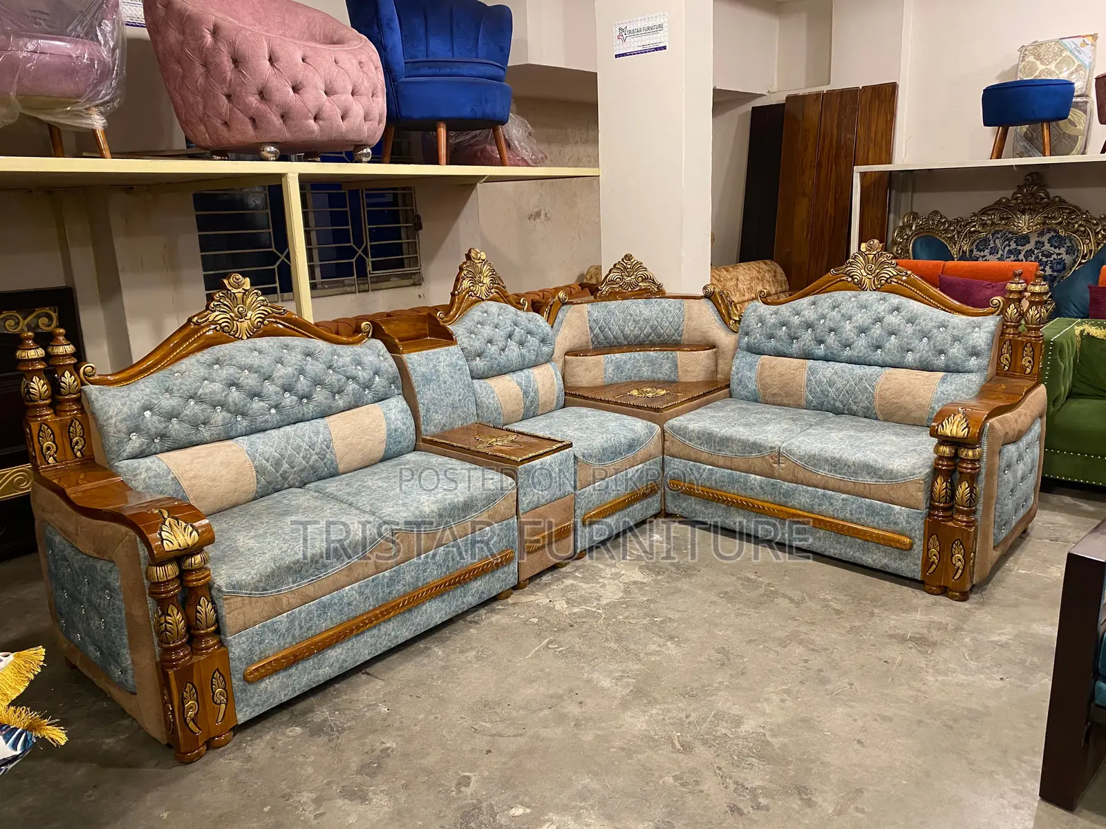 Corner sofa set SL319F