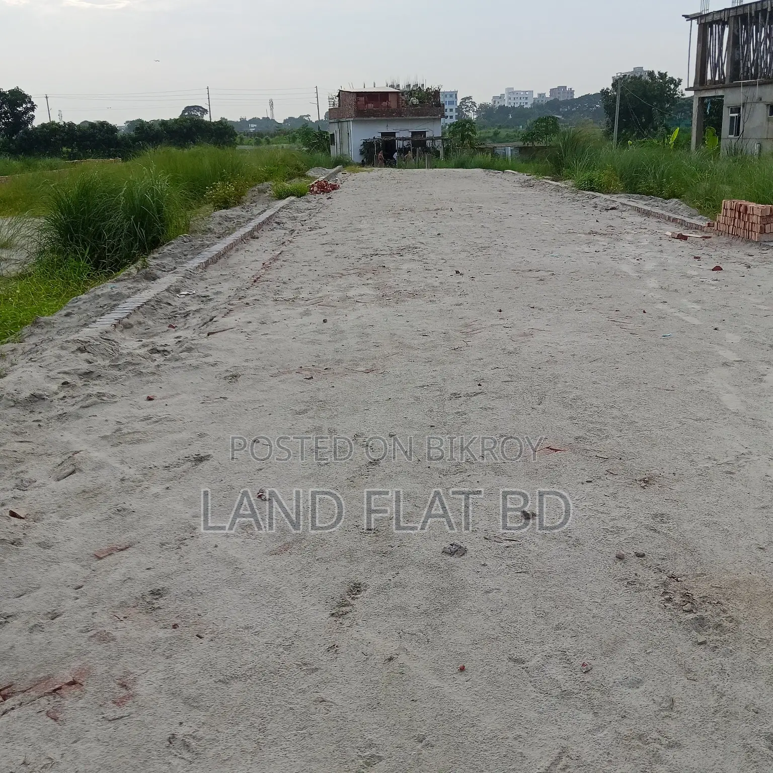 উত্তরমুখী বাড়ি করার উপযোগী @ 25 কাঠা প্লট বিক্রয়