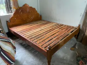 Mega Offer: New Large Wooden Bed at a Bargain Price