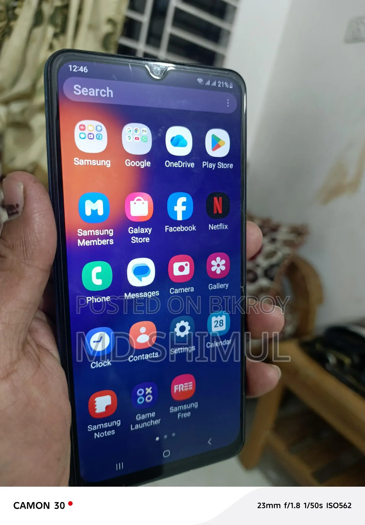 Samsung Galaxy M12 . (Used)