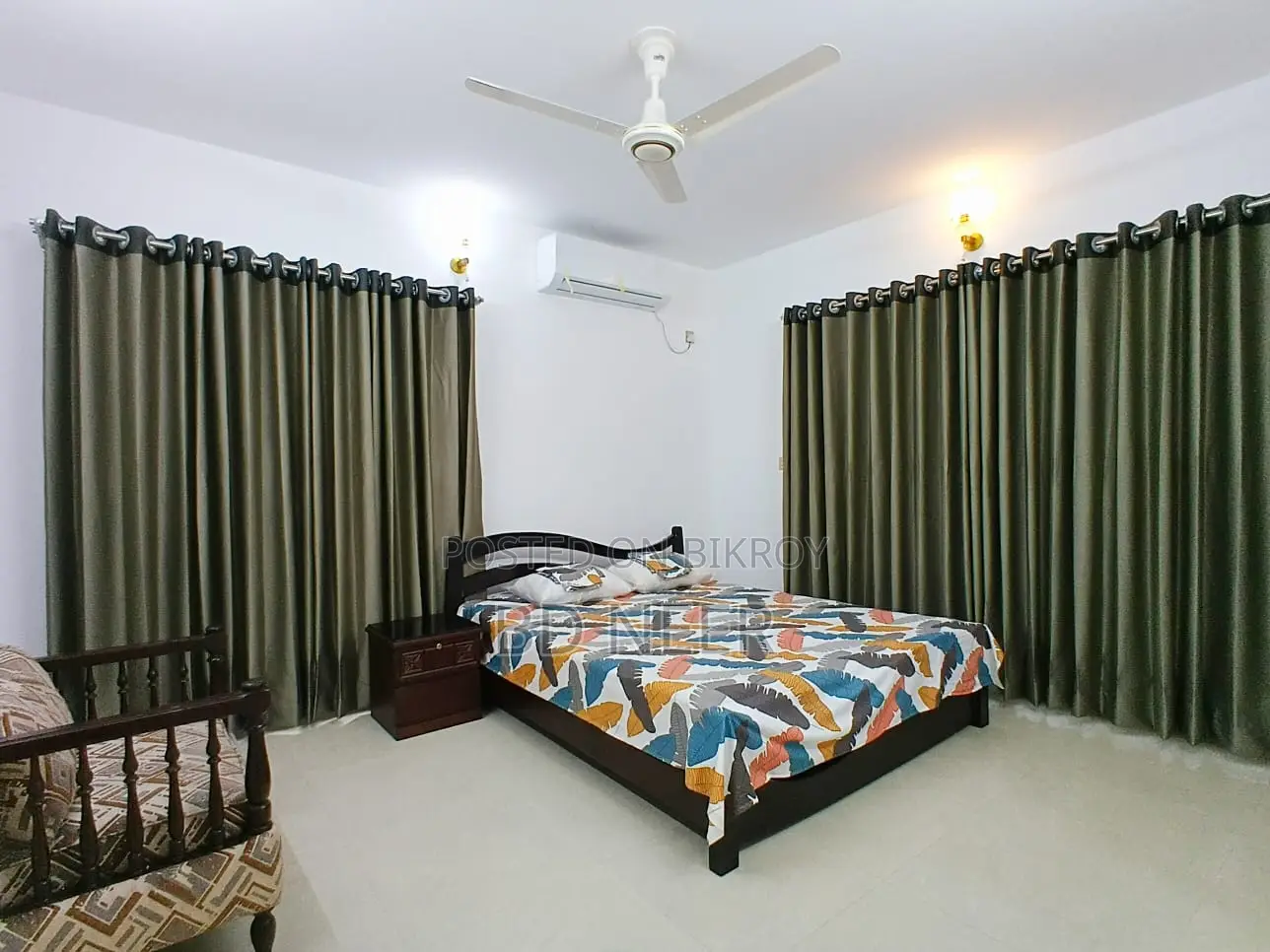brand new fully furnish 3 Bed room apt rent in Gulshan 2