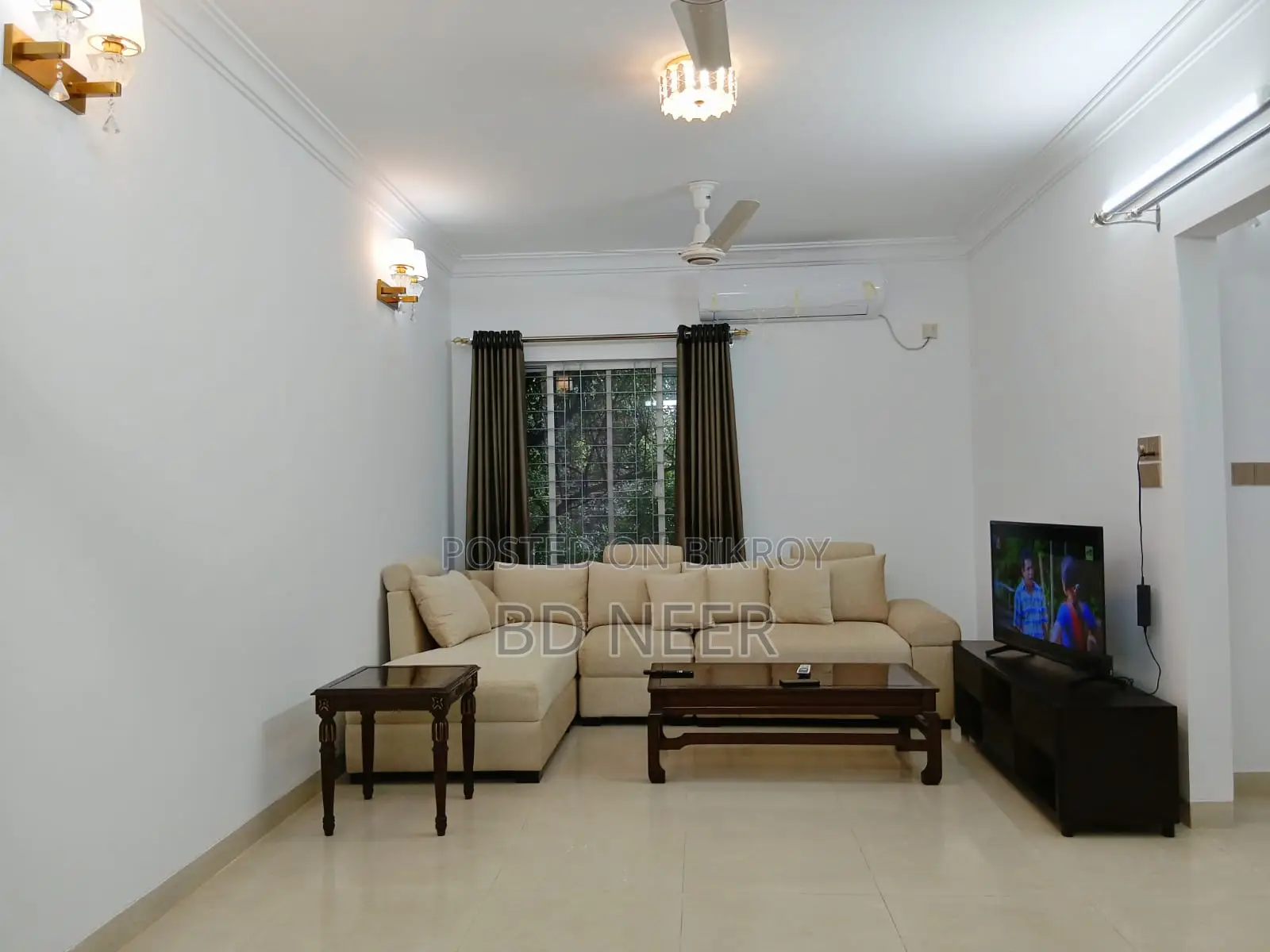 brand new fully furnish 3 Bed room apt rent in Gulshan 2