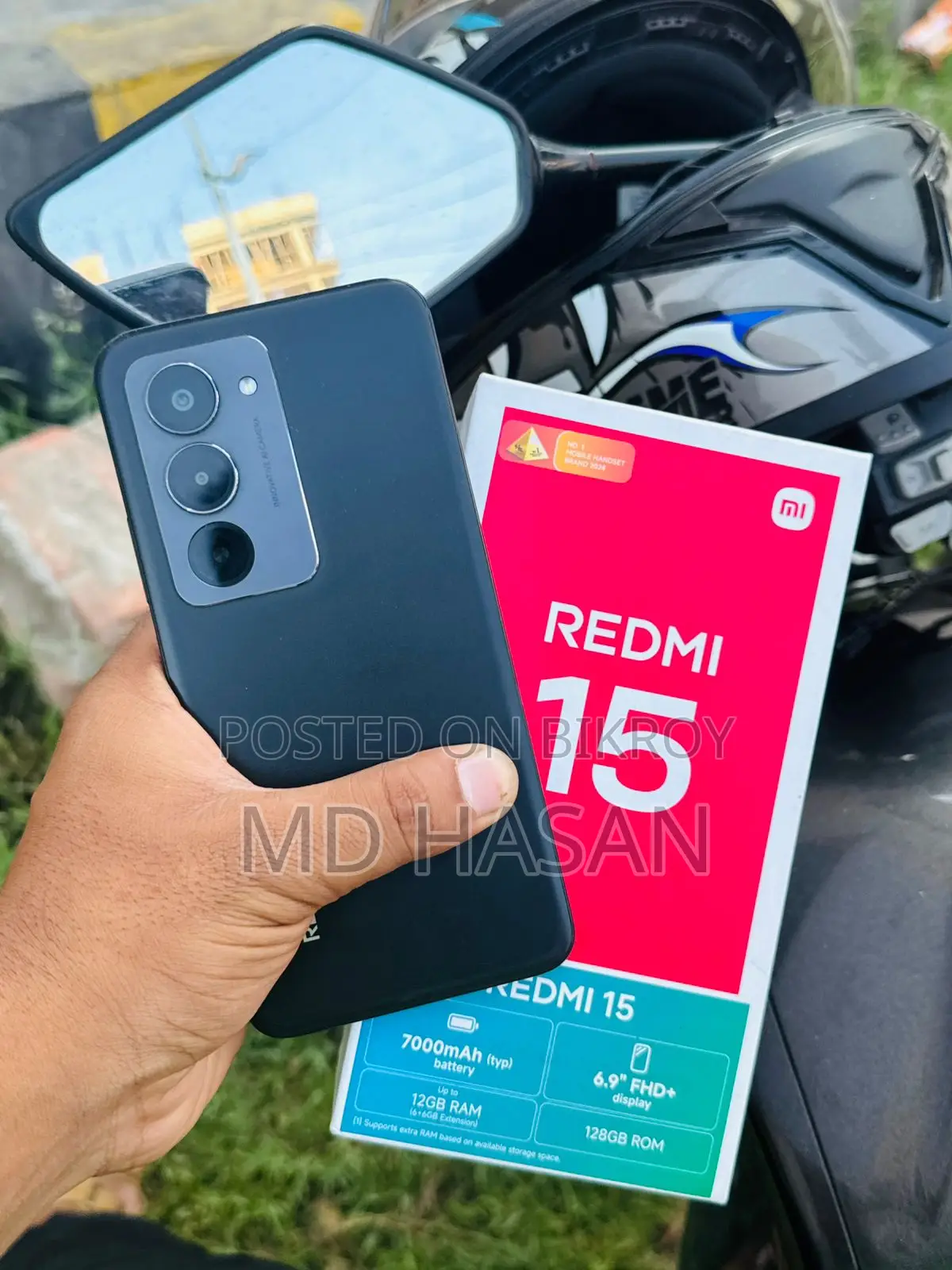 Xiaomi Redmi 15 128 GB Black