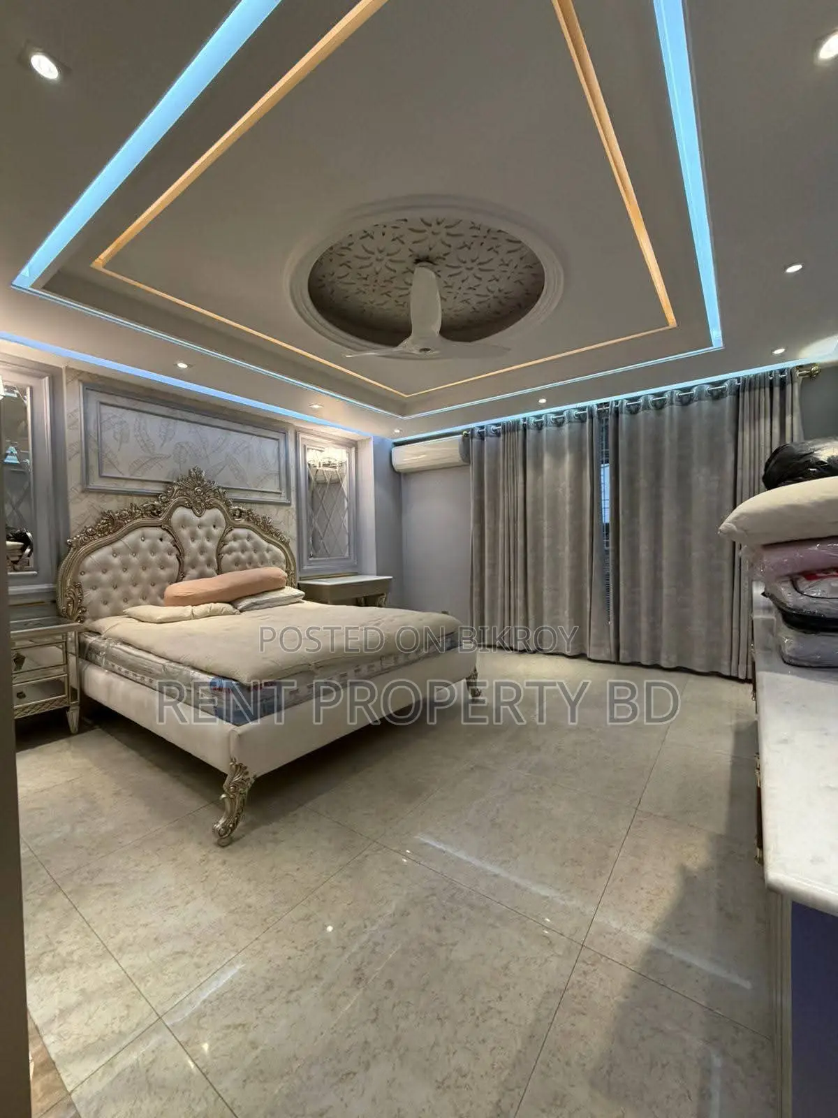 2700 sft 3-bedroom fully furnished apartment for rent in Banani
