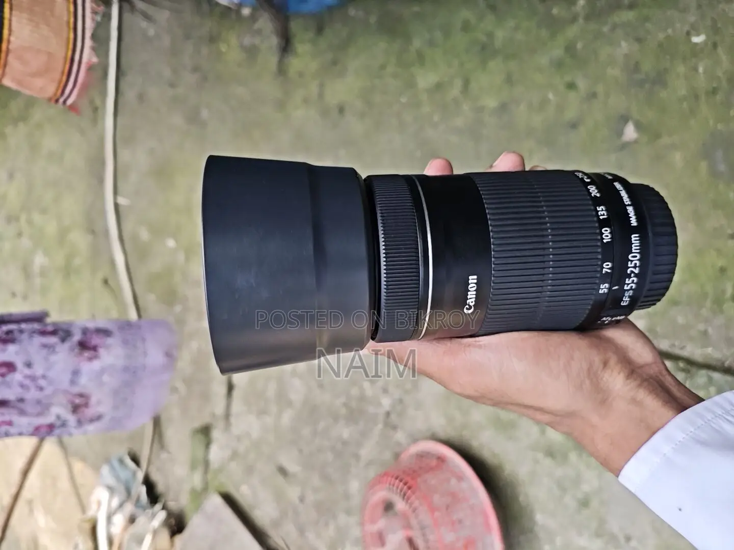 Canon 55-250mm Lens