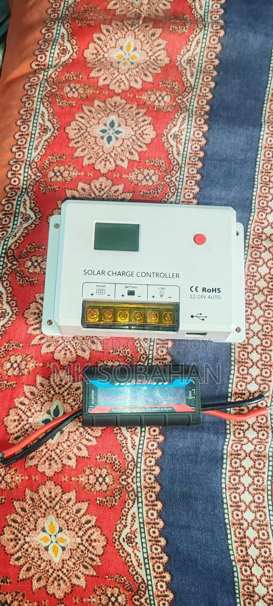 PWM 30A 12V/24V Solar Charge Controller