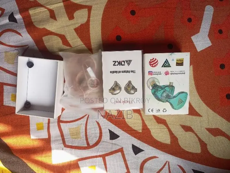Qkz Ak6 Plus Original Earphone – Hifi Deep Bass & Clear Sound
