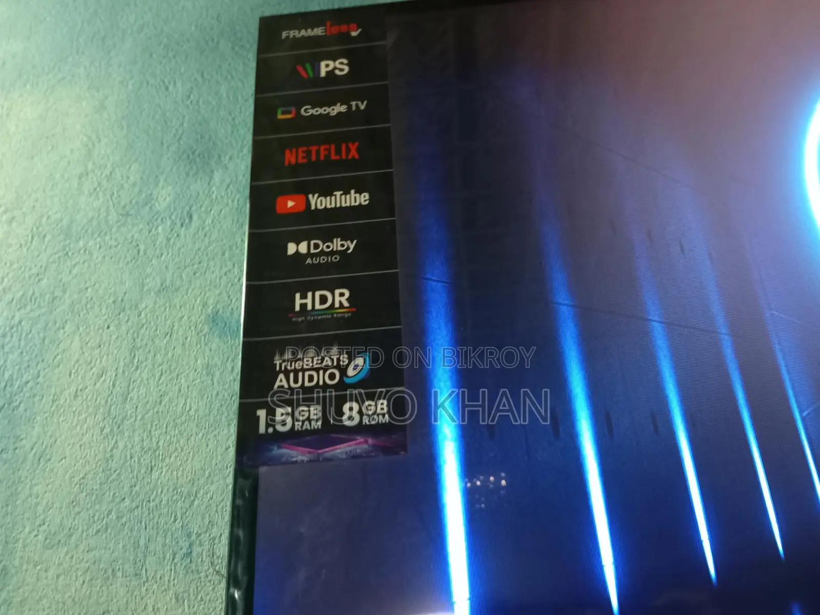 স্মার্ট অ্যান্ড্রয়েড গুগল টিভি
