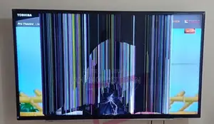 Old Tv. Display Broken