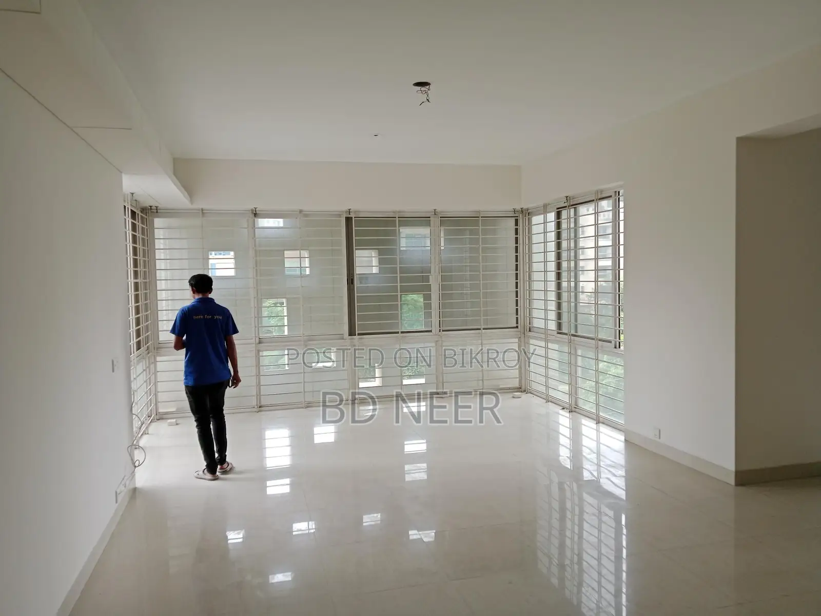 lake view 3000 sft 3 Bed room apt available in Gulshan 2 North side