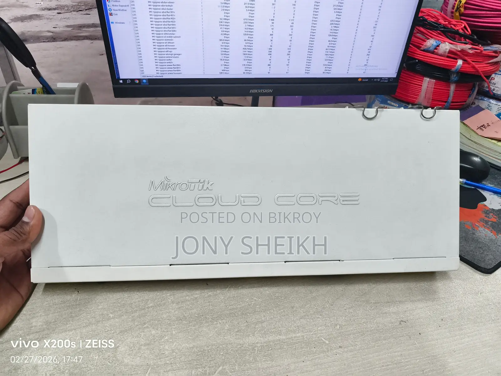 Mikrotik Ccr1009-7g-1c-1s+