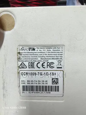 Mikrotik Ccr1009-7g-1c-1s+