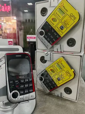 Q Mobile Qp6 Button Phone (Brand New)