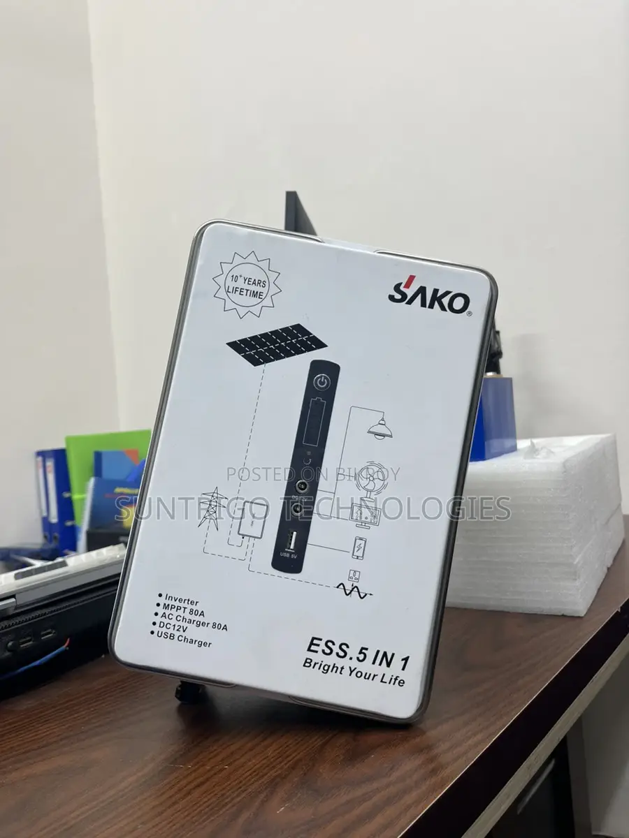 Portable Power Station with Mini IPS Battery