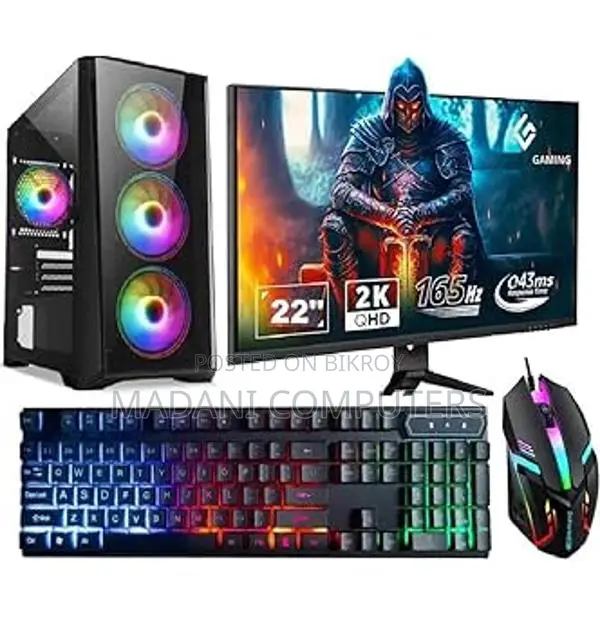 Super Gaming - 4th Gen Core i5 12GB-RAM 1TB/128GB-SSD & 4GB GRPX HP 20" LED