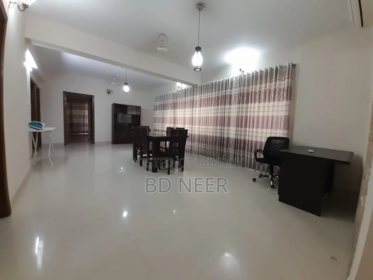 Nice looking fully furnished 3 bedroom apartment for rent in Gulshan