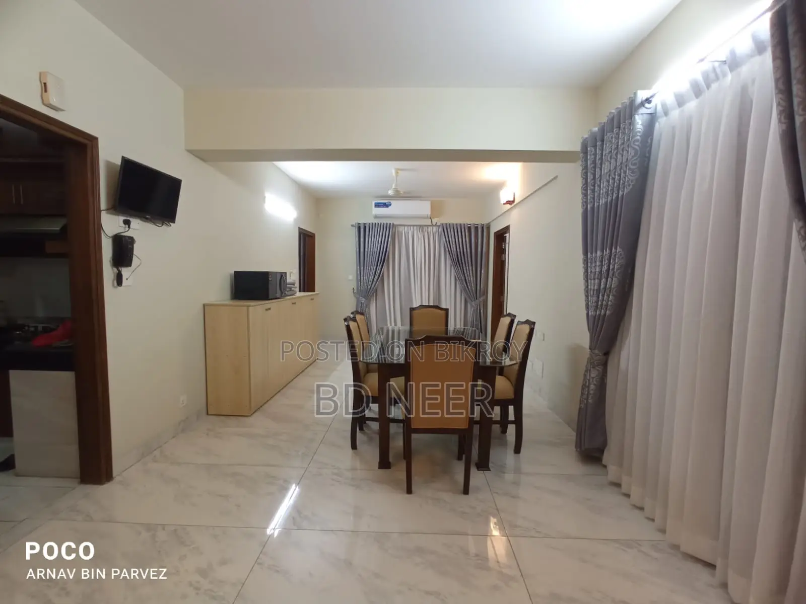 exclusive fully furnish 3 Bed room apt available in Gulshan