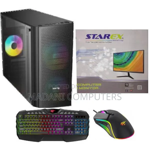 Editing + Freelancing PC_ 6th Gen Super 8GB Ram 1TB/128GB SSD & 19" LED