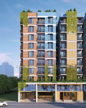 Flats for sale in a planned residential area