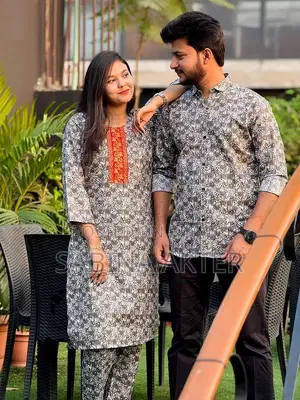 Premium Shirt Three Piece Couple Set