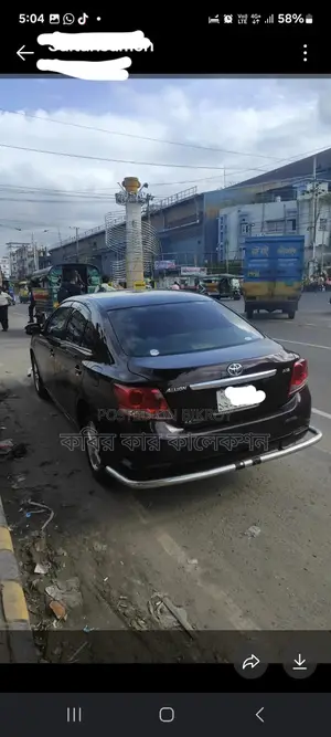 Toyota Allion push start 2010
